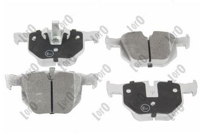 Brake Pad Set, disc brake ABAKUS 231-02-082