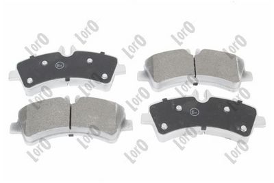 Brake Pad Set, disc brake ABAKUS 231-02-085