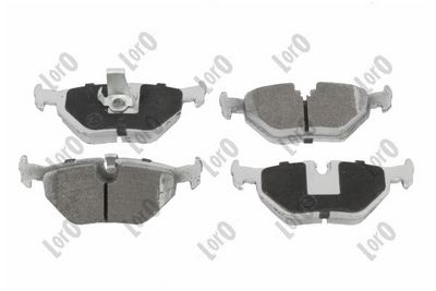 Brake Pad Set, disc brake ABAKUS 231-02-086