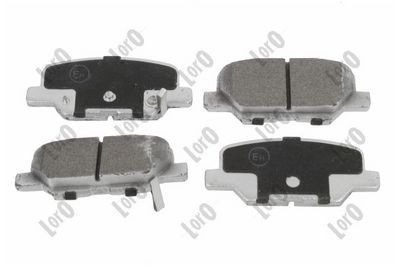Brake Pad Set, disc brake ABAKUS 231-02-088