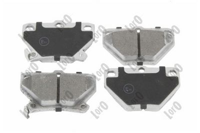 Brake Pad Set, disc brake ABAKUS 231-02-091