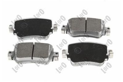 Brake Pad Set, disc brake ABAKUS 231-02-092