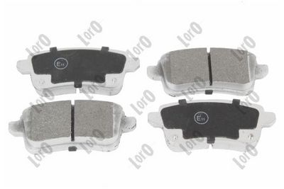 Brake Pad Set, disc brake ABAKUS 231-02-098