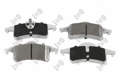 Brake Pad Set, disc brake ABAKUS 231-02-099
