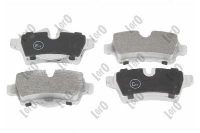 Brake Pad Set, disc brake ABAKUS 231-02-108
