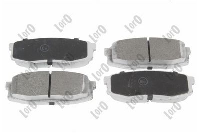 Brake Pad Set, disc brake ABAKUS 231-02-124