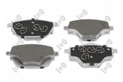 Brake Pad Set, disc brake ABAKUS 231-02-128