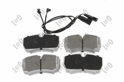Brake Pad Set, disc brake ABAKUS 231-02-131