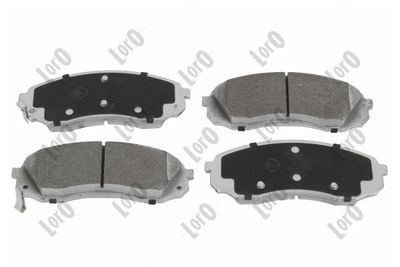 Brake Pad Set, disc brake ABAKUS 231-02-134