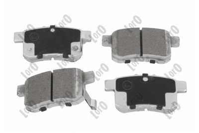 Brake Pad Set, disc brake ABAKUS 231-02-137