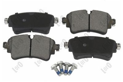 Brake Pad Set, disc brake ABAKUS 231-02-144