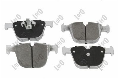 Brake Pad Set, disc brake ABAKUS 231-02-145