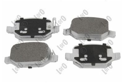 Brake Pad Set, disc brake ABAKUS 231-02-146