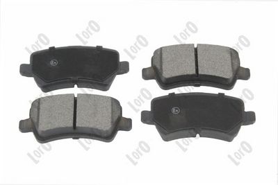 Brake Pad Set, disc brake ABAKUS 231-02-159