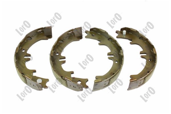 ABAKUS 231-05-038 Brake Shoe Set, parking brake