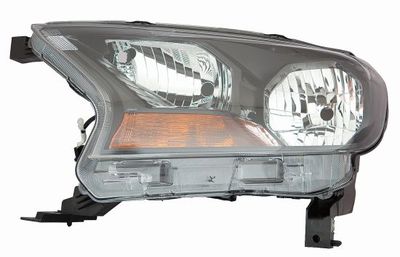 Headlight ABAKUS 231-1141R-LDEM2