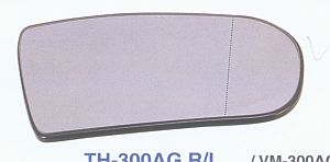 Mirror Glass, exterior mirror ABAKUS 2416G01