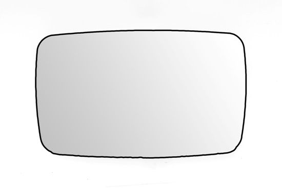ABAKUS 2434G02 Mirror Glass, exterior mirror