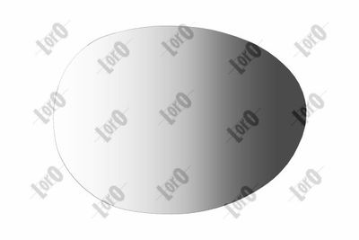 Mirror Glass, exterior mirror ABAKUS 2503G02