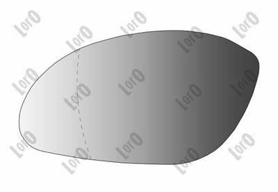 Mirror Glass, exterior mirror ABAKUS 2821G07