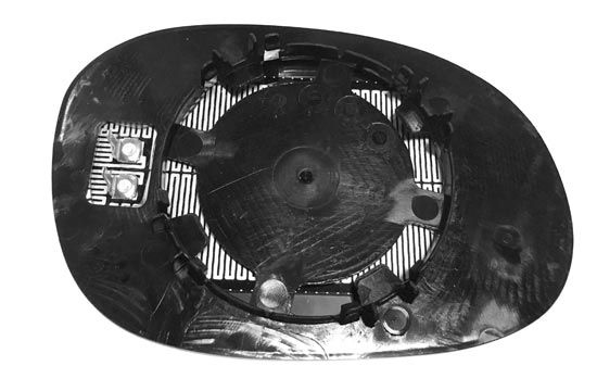 ABAKUS 2909G01 Mirror Glass, exterior mirror
