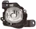 Front Fog Light ABAKUS 316-2016R-UQ