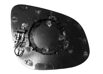Mirror Glass, exterior mirror ABAKUS 3167G03