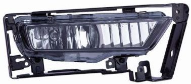 Front Fog Light ABAKUS 317-2051R-AQ2