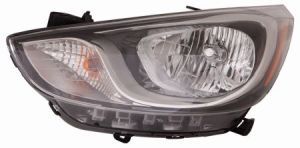 Headlight ABAKUS 321-1144R-AS2