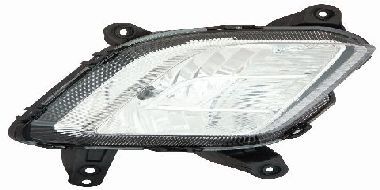 Front Fog Light ABAKUS 323-2038R-AF