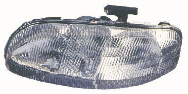 Headlight ABAKUS 332-1154R-HS