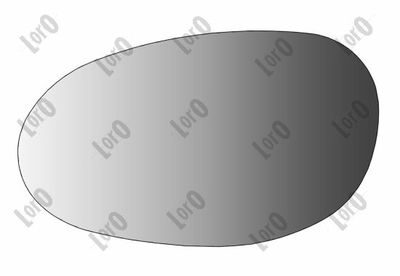 Mirror Glass, exterior mirror ABAKUS 3607G01