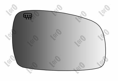 Mirror Glass, exterior mirror ABAKUS 3703G02