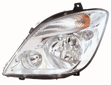 Headlight ABAKUS 440-1160L-LD-EM