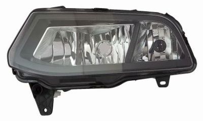 Front Fog Light ABAKUS 441-2056L-UEB