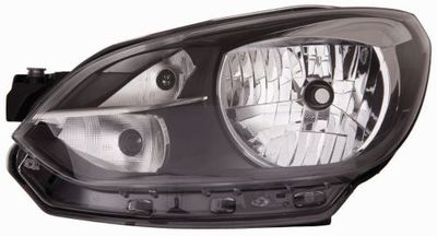Headlight ABAKUS 441-11H4R-LDEM2
