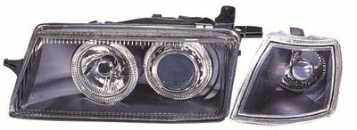 Headlight Set ABAKUS 442-1139PXNDAM2