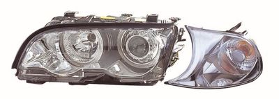 Headlight Set ABAKUS 444-1130PXNDAE1