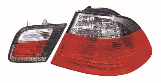 ABAKUS 444-1907F-UEVSR Tail Light Assembly Set