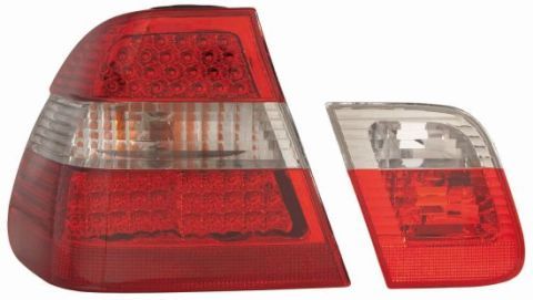 ABAKUS 444-1911FXAE-SR Tail Light Assembly Set
