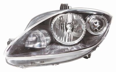 Headlight ABAKUS 445-1125R-LDEM2