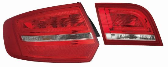 ABAKUS 446-1917FXAE-CR Tail Light Assembly Set