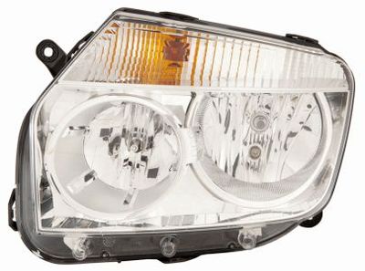 Headlight ABAKUS 551-1186R-LDEM1