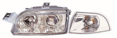 Headlight Set ABAKUS 661-1145PXNDAM1