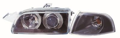 Headlight Set ABAKUS 661-1145PXNDAM2