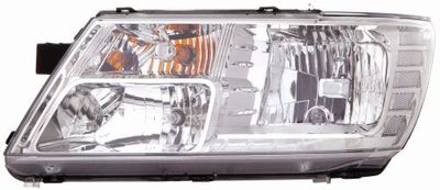 Headlight ABAKUS 661-1167L-LD-EM
