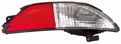 Rear Fog Light ABAKUS 666-4001R-LD-UE