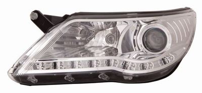 Headlight Set ABAKUS D41-1110PMLDEM1
