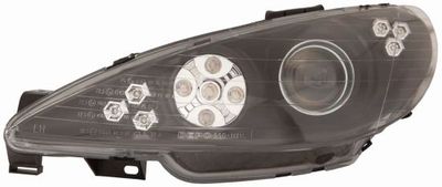 Headlight Set ABAKUS D50-1101P-LDEM2