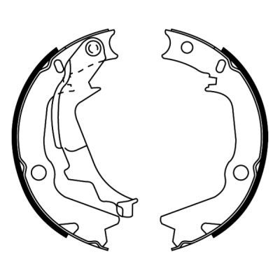 Brake Shoe Set ABE C00526ABE